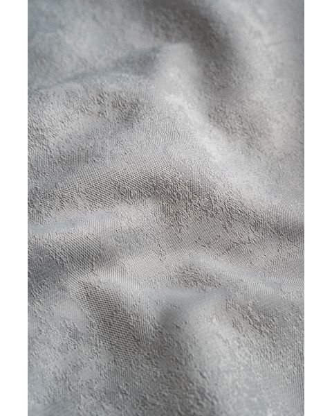 Inca Subtle Silver Plain Fabric