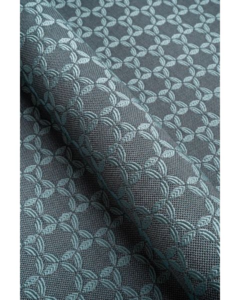 Ashford Teal Circle Fabric