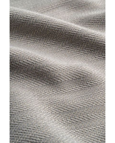 Dorset Herringbone Pale Grey Fabric