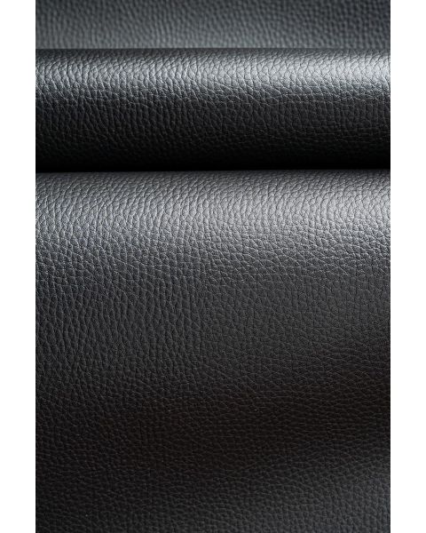 Leatherette Black Fabric