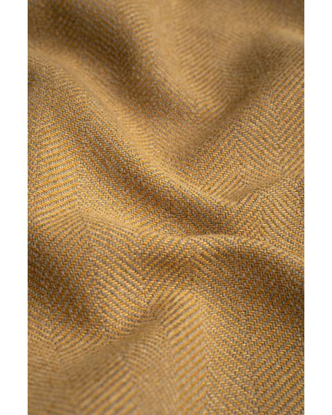 Marela Herringbone Mustard Fabric