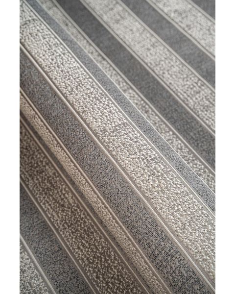 Warwick Grey Stripe Fabric