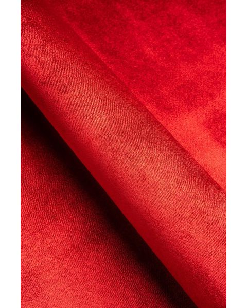 Windsor Velvet Red Fabric