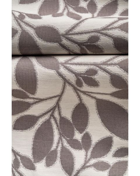 Hampton Leaf Taupe Fabric
