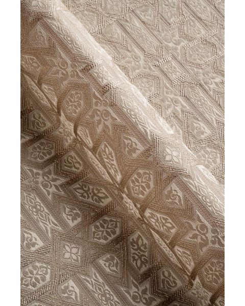 Oslo Cream Taupe Diamond Fabric