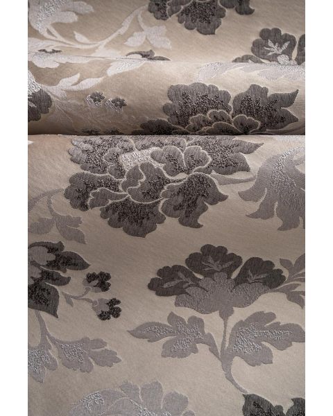 Chateau Black Floral Fabric