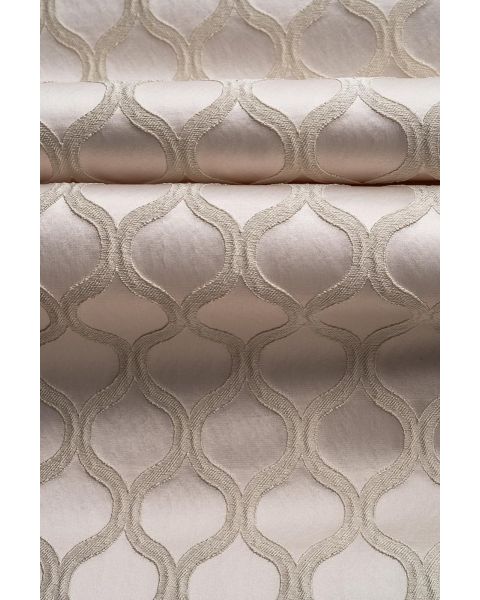 Clifton Ivory Trellis Fabric