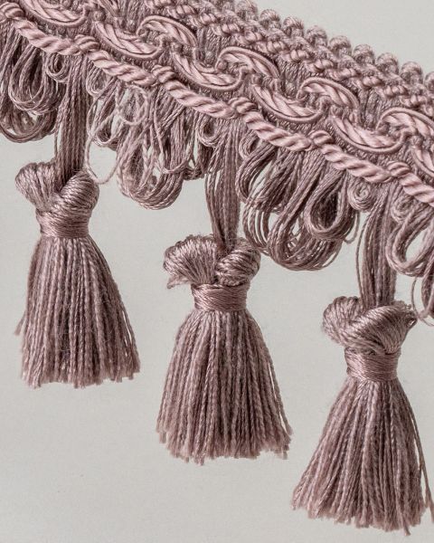 Limoges Grape Hand-Tied Fringe