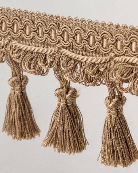 Limoges Coffee Hand-Tied Fringe