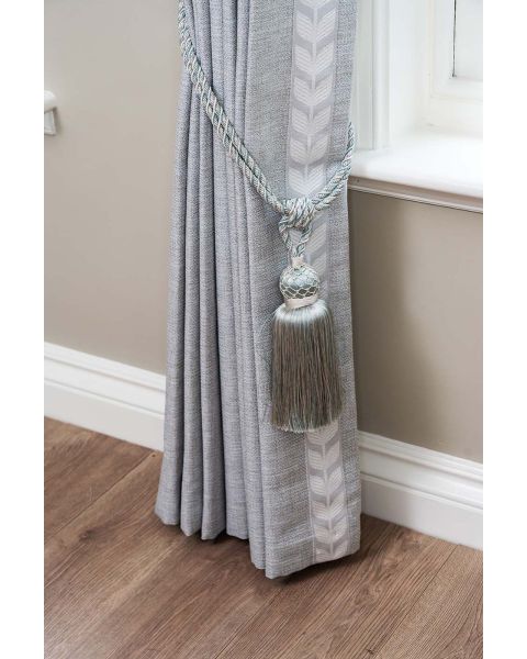 Como Blue/Grey + Loire Silver Braid