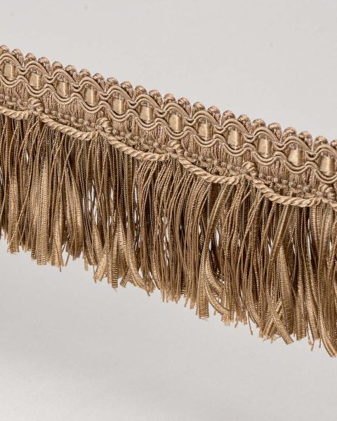 Coffee Ribbon Fringe