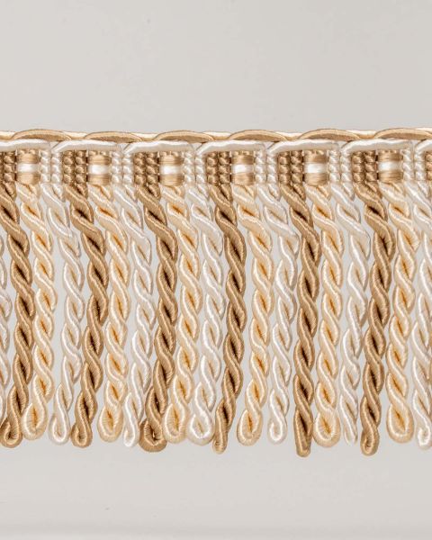 Cream Gold Bullion Fringe
