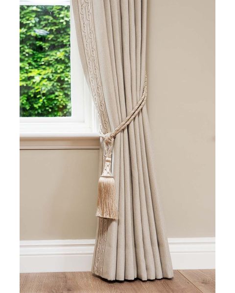 Dorset Herringbone Cream + Milano Natural Braid