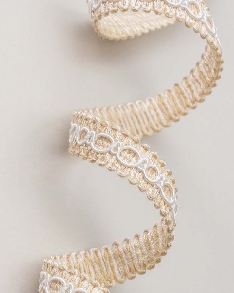 Cream/White Gimp Braid
