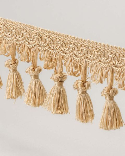 Gold Hand-Tied Fringe