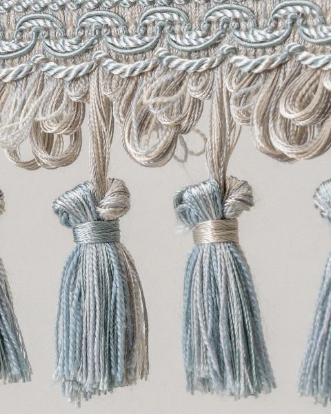 Duckegg Hand-Tied Fringe