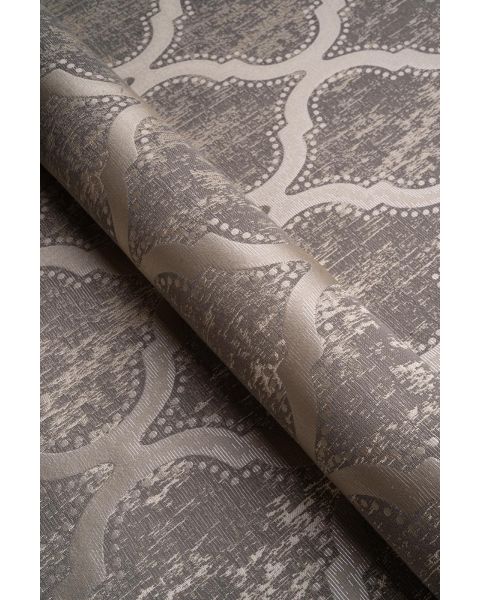 Athens Taupe Trellis Fabric