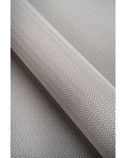 Natural Herringbone Grey Fabric