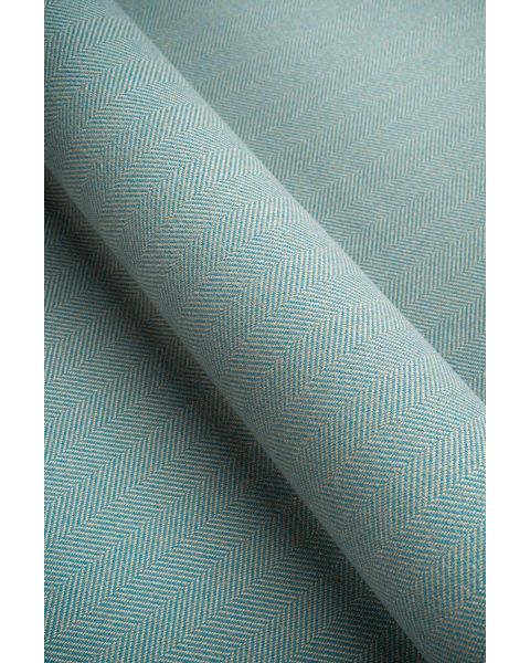 Marela Herringbone Duck Egg Blue Fabric