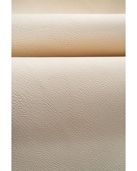 Superior Faux Leather Cream Fabric