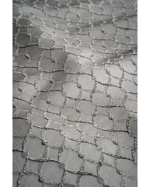 Victoria Steel Trellis Fabric