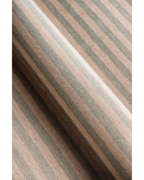 Vintage Natural Teal Stripe