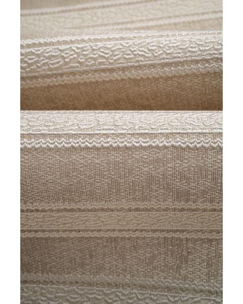 Warwick Cream Stripe Fabric
