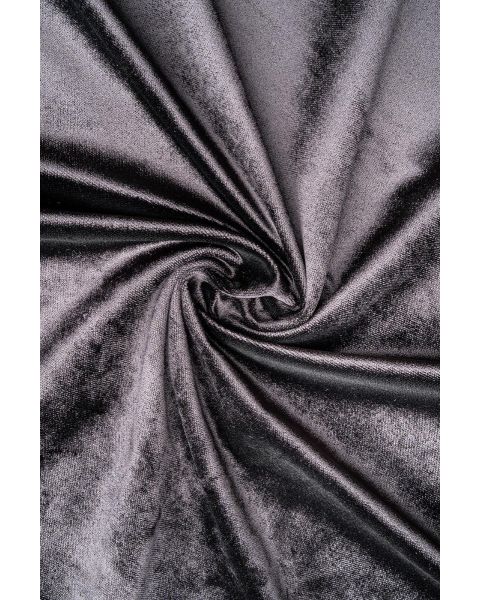 Windsor Velvet Black Fabric