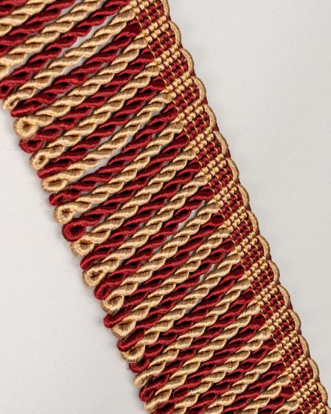Red And Gold Bullion Fringe