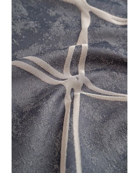 Inca Charcoal Trellis Fabric