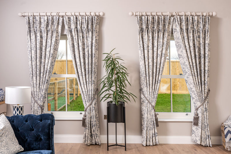 Tie backs: The perfect finishing touch